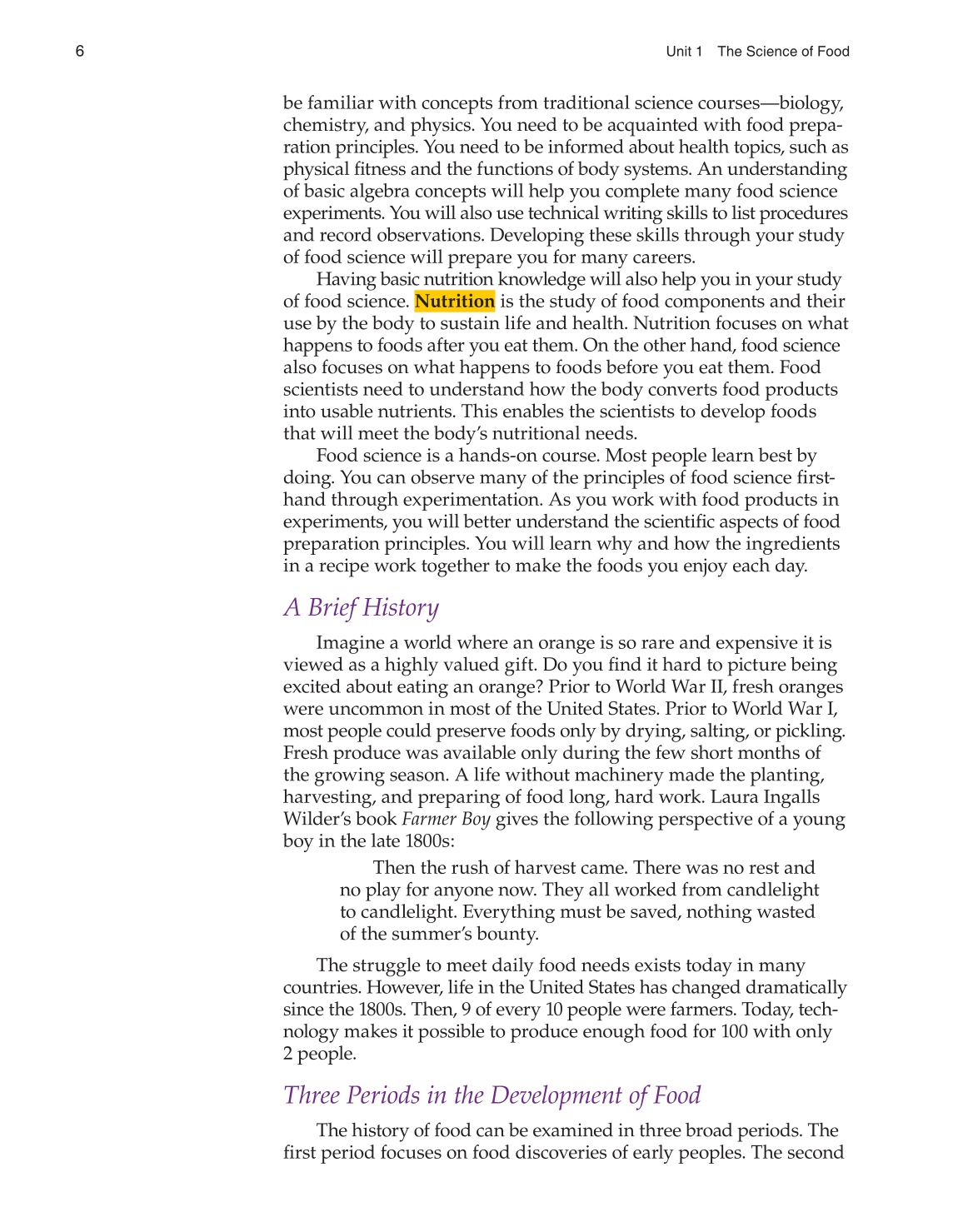 Principles of Food Science, 3rd Edition page 6