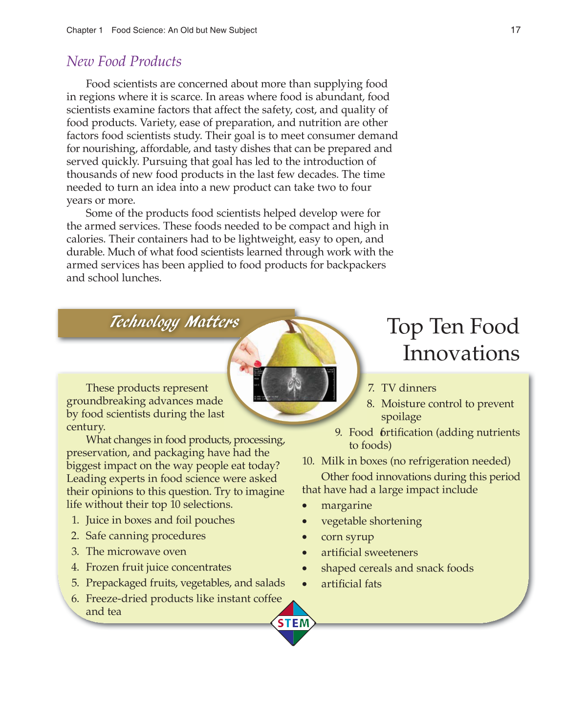 Principles of Food Science, 3rd Edition page 17