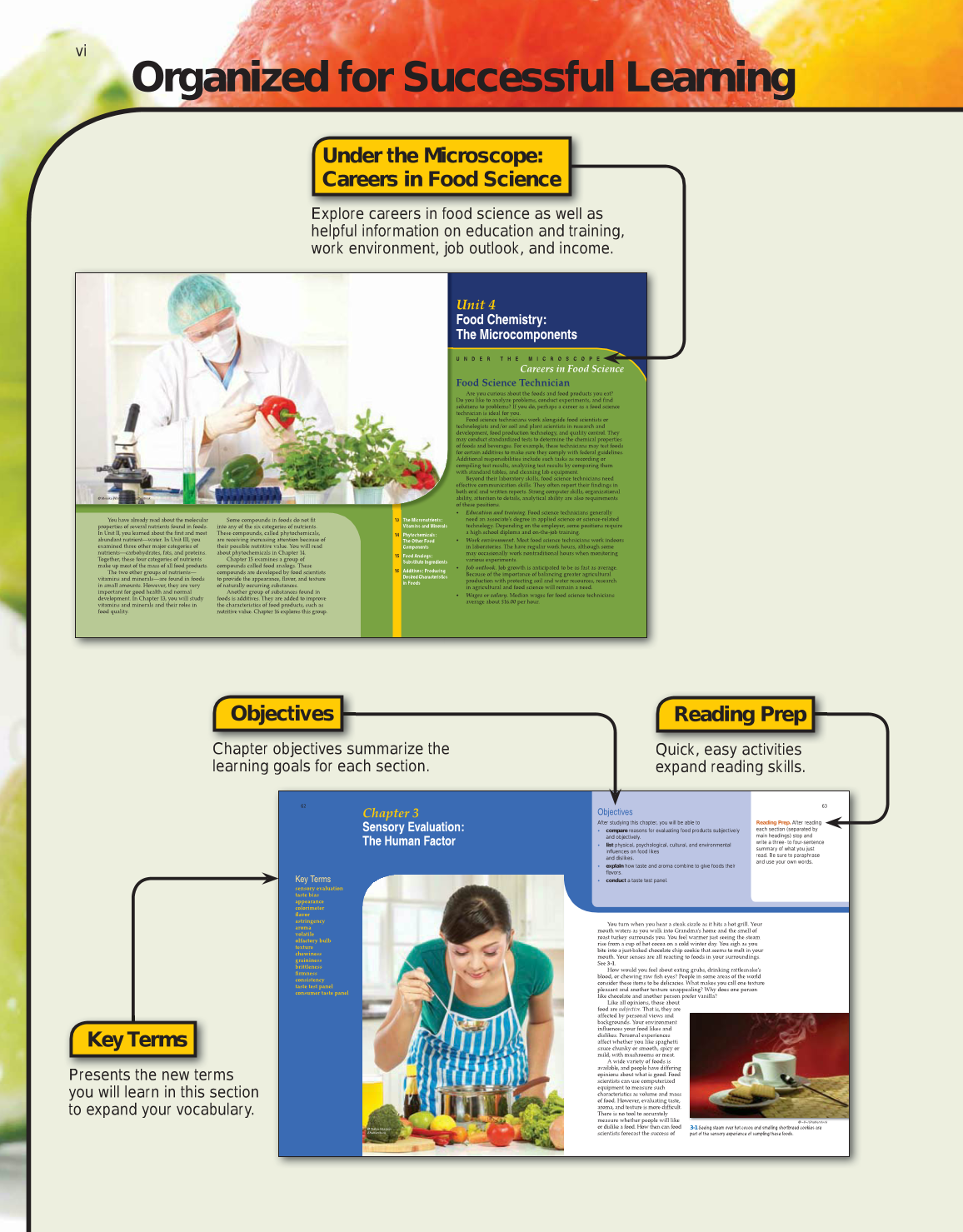 Principles of Food Science, 3rd Edition page vi