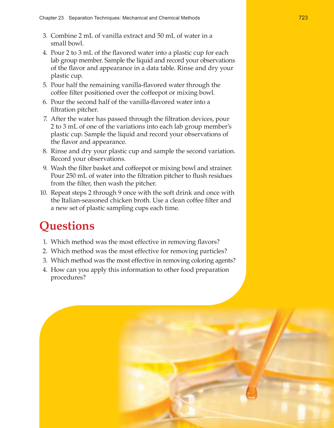 Principles of Food Science, 3rd Edition page 723