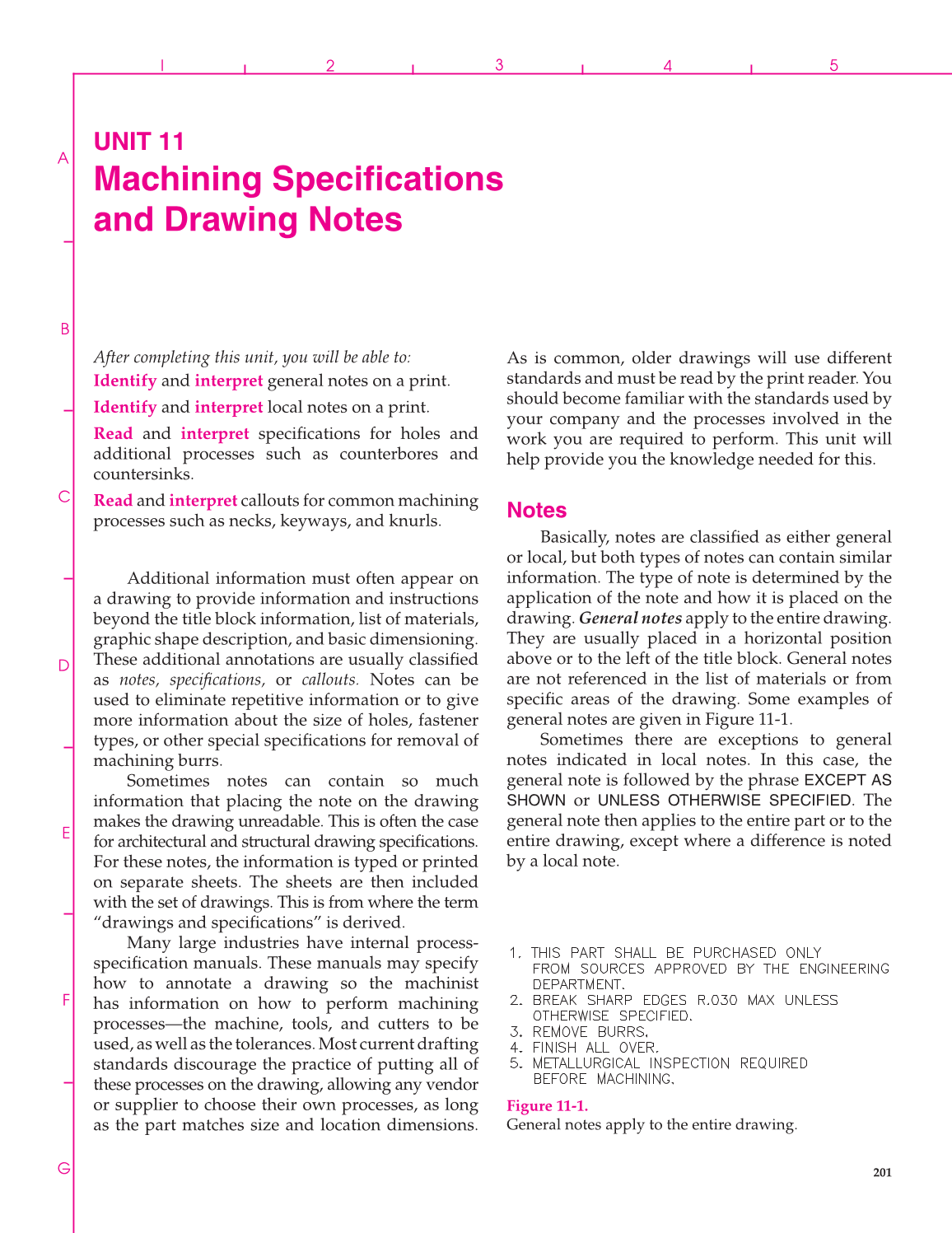 Print Reading for Industry, 9th Edition page 201