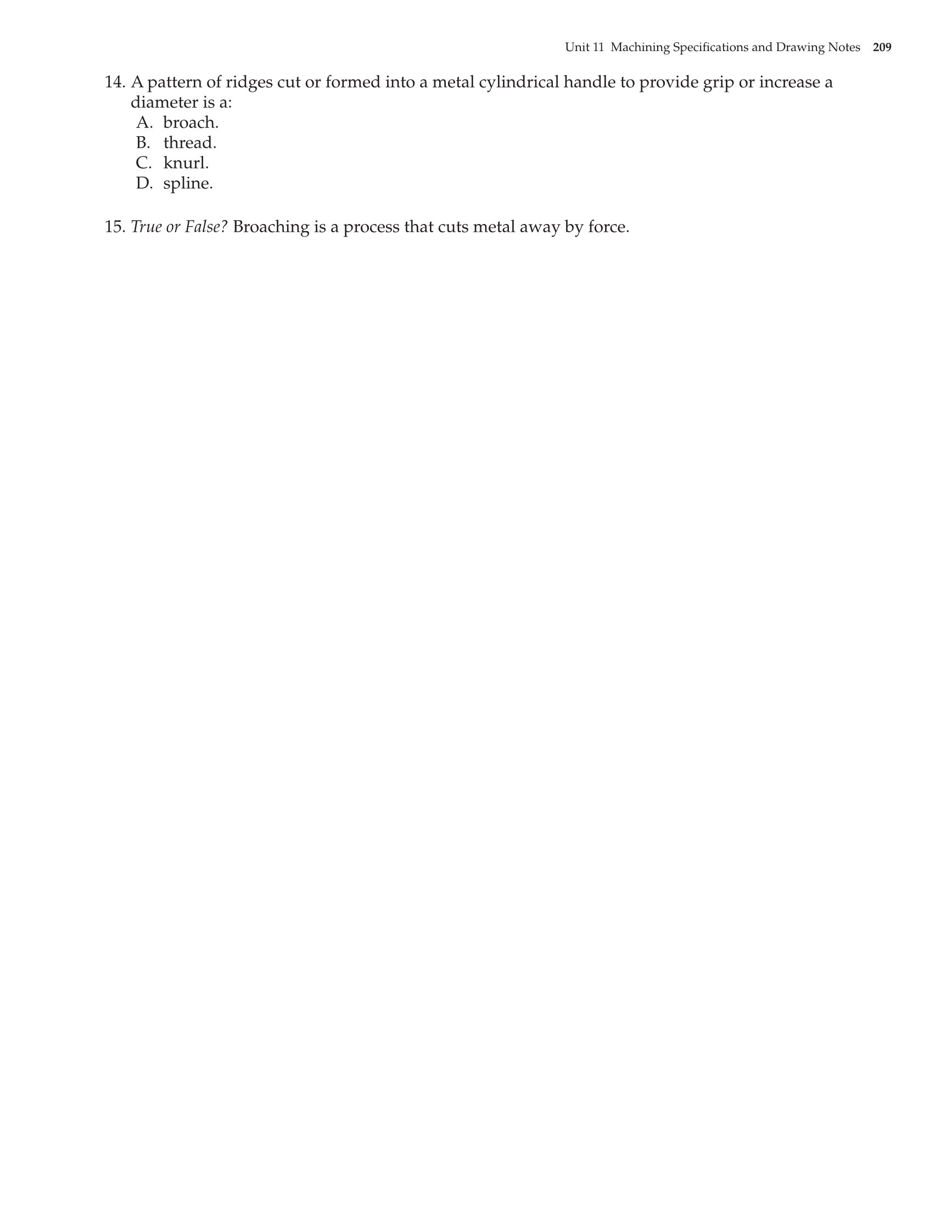 Print Reading for Industry, 9th Edition page 209
