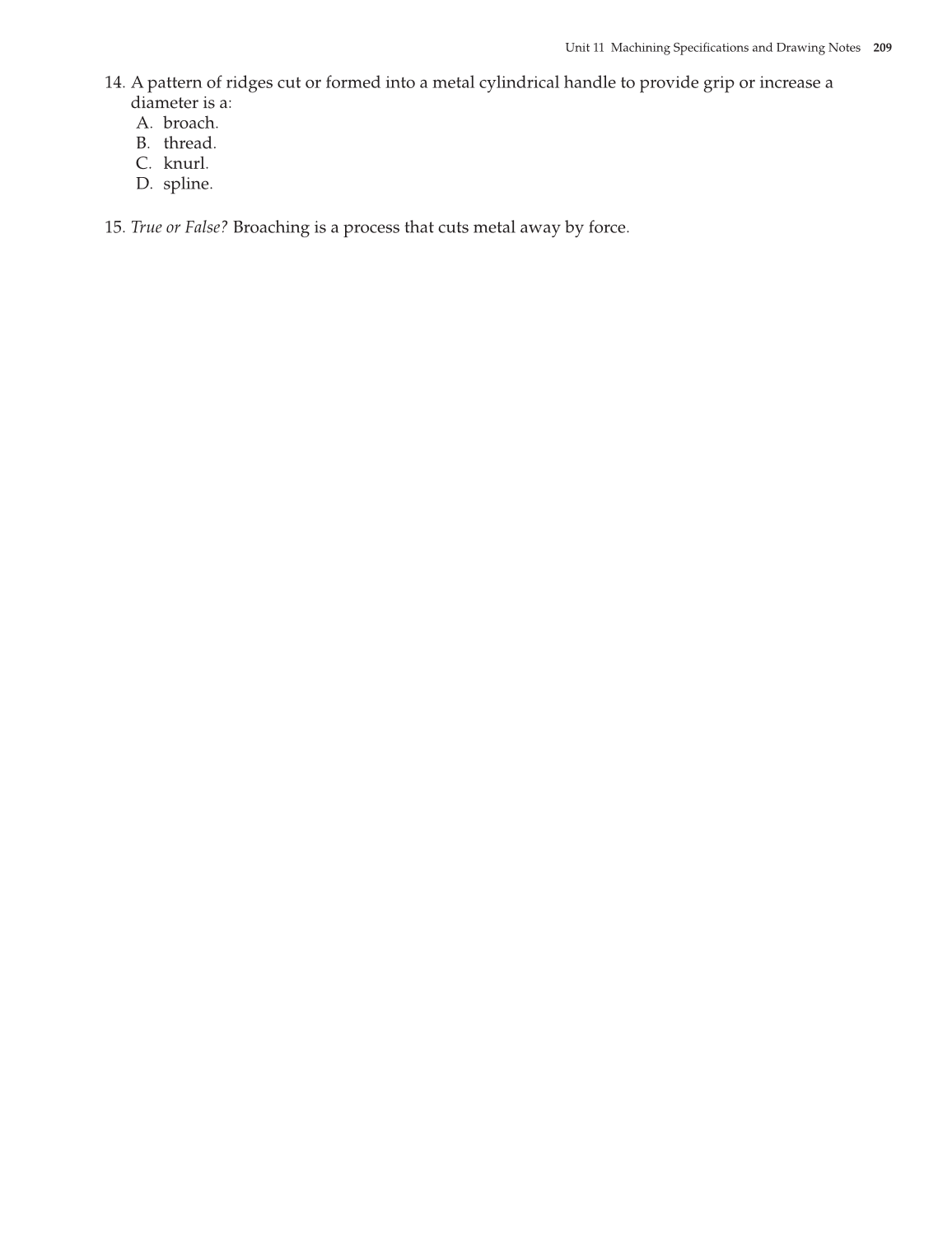 Print Reading for Industry, 9th Edition page 209