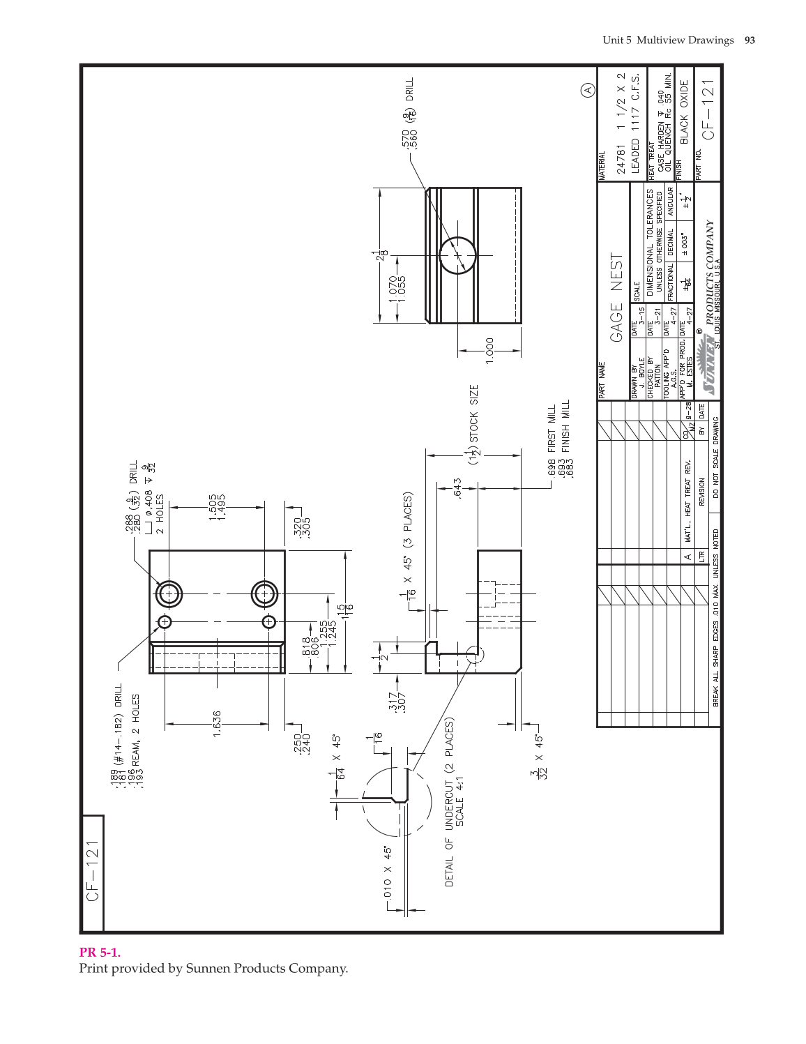 Print Reading for Industry, 9th Edition page 93