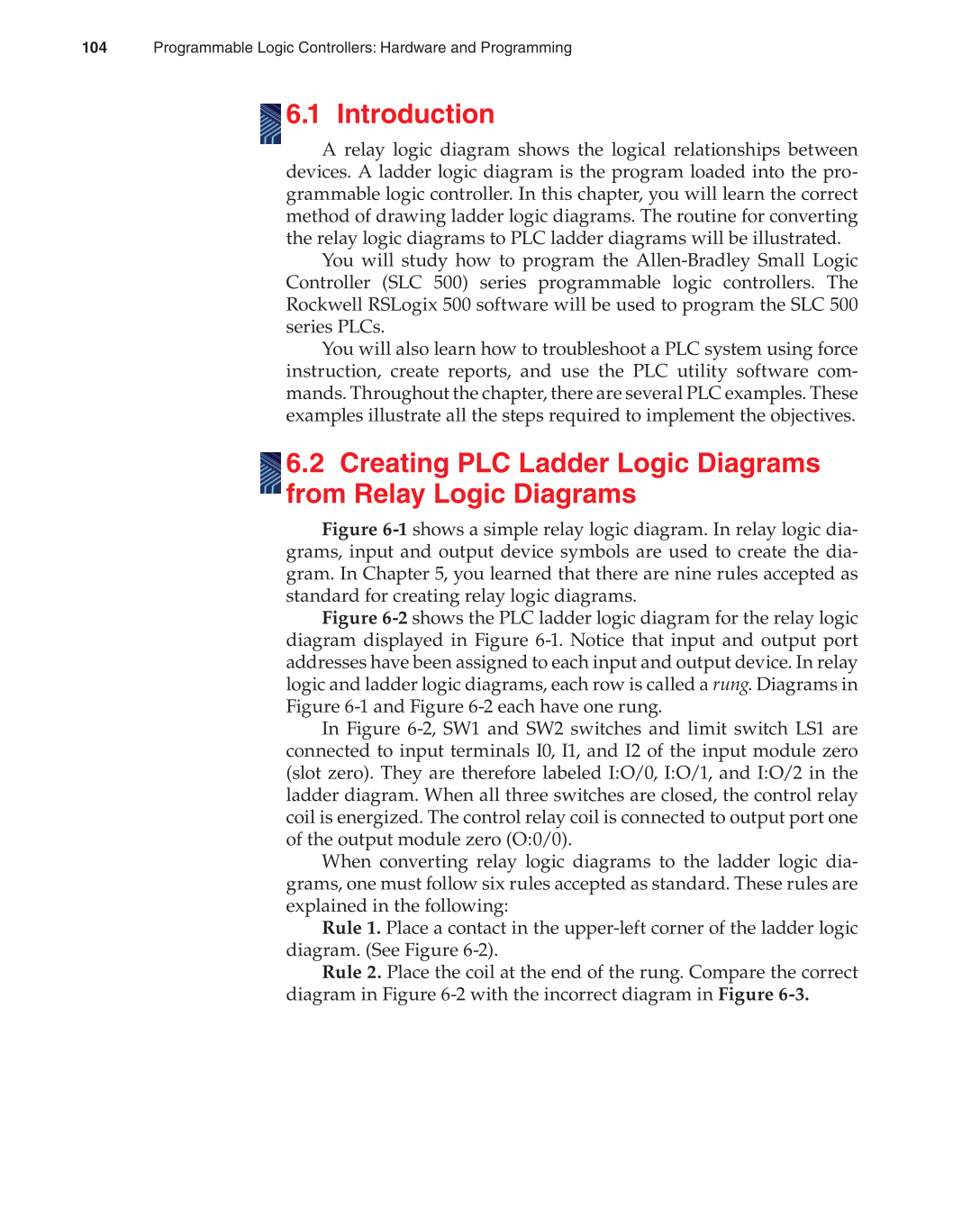 Programmable Logic Controllers, 3rd Edition page 104