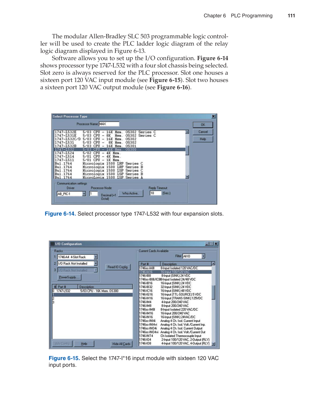 Programmable Logic Controllers, 3rd Edition page 111