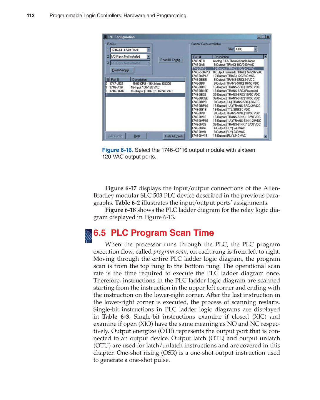 Programmable Logic Controllers, 3rd Edition page 112