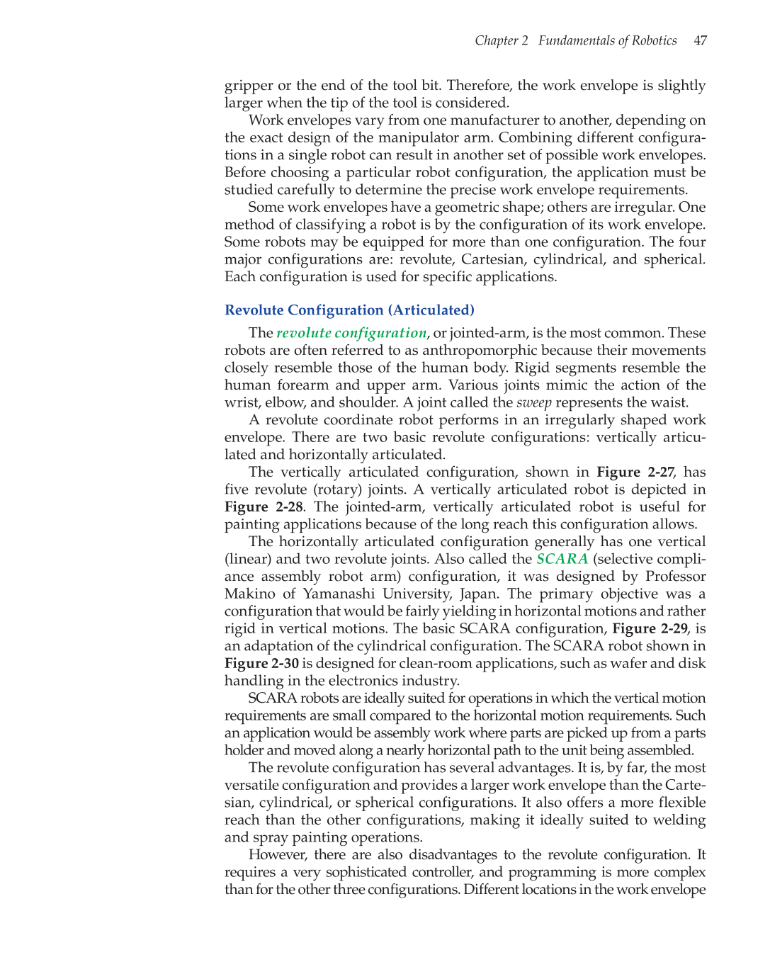 Robotics: Theory and Industrial Applications, 2nd Edition page 47