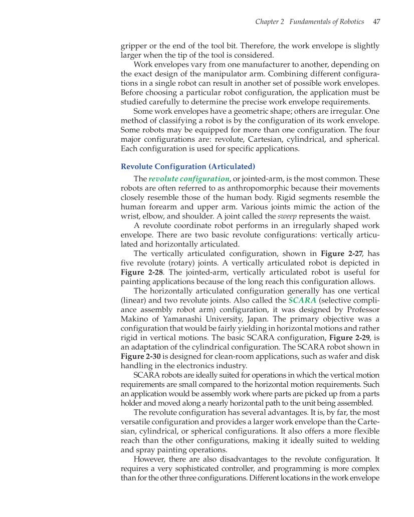 Robotics: Theory and Industrial Applications, 2nd Edition page 47