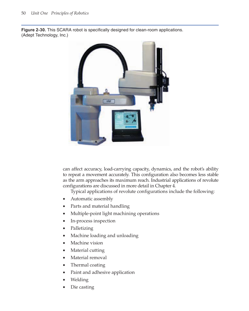 Robotics: Theory and Industrial Applications, 2nd Edition page 50