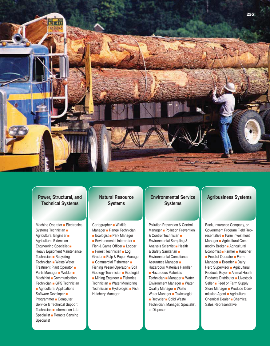 School to Career, 9th Edition page 253