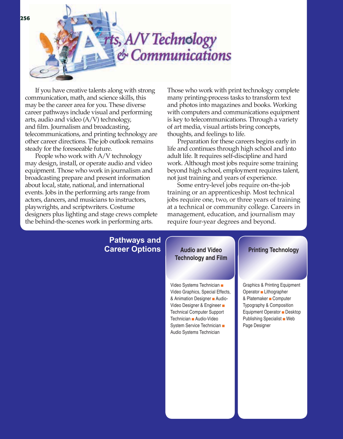 School to Career, 9th Edition page 256