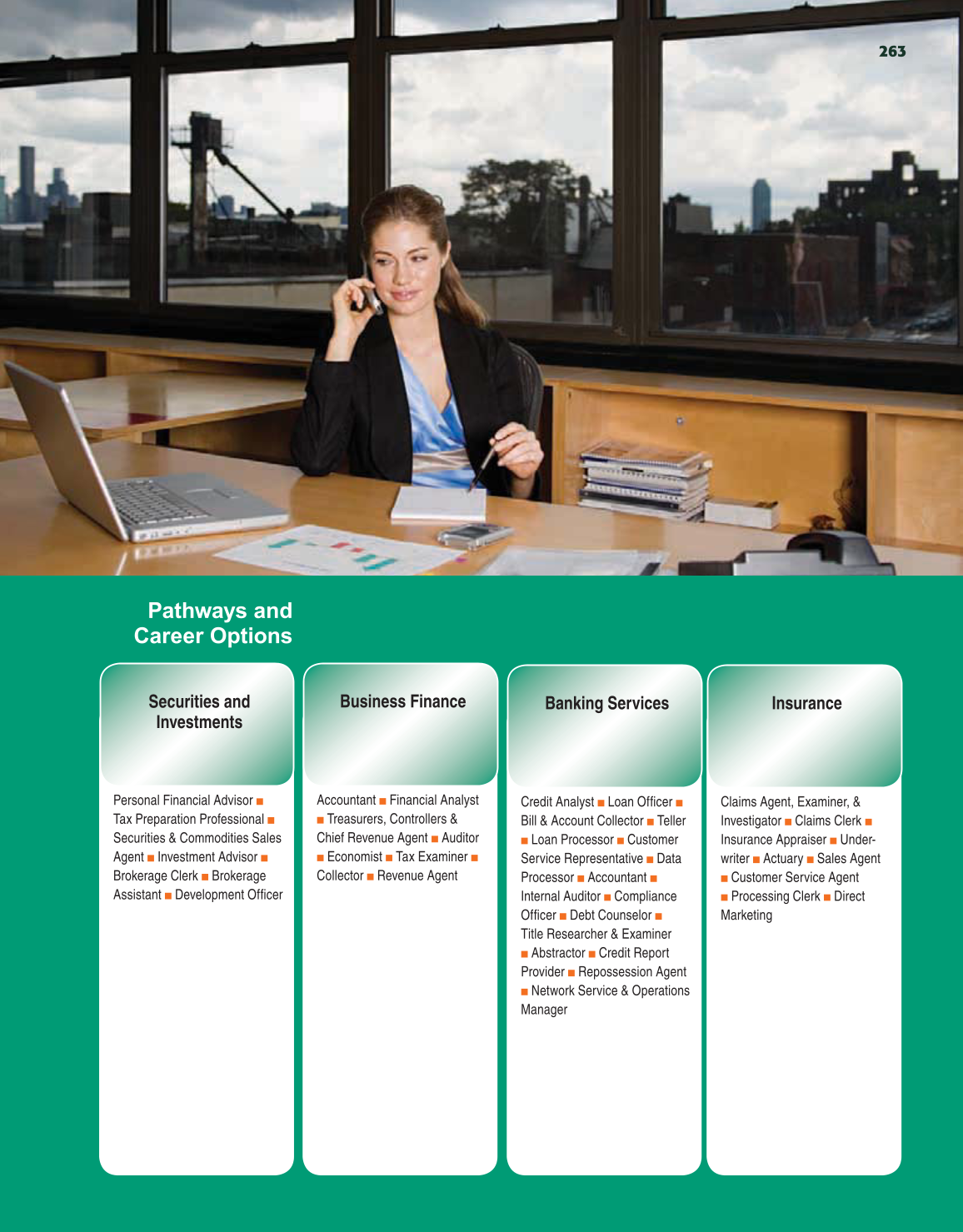 School to Career, 9th Edition page 263