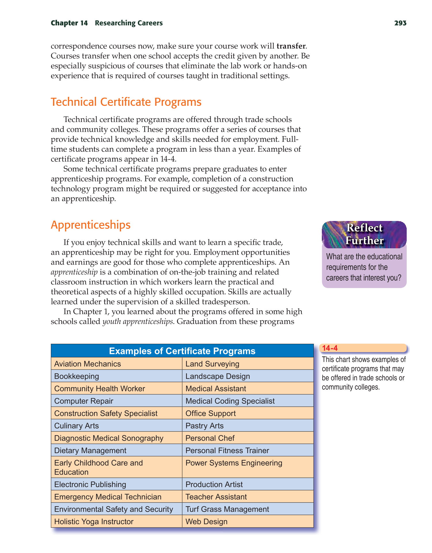 School to Career, 9th Edition page 293