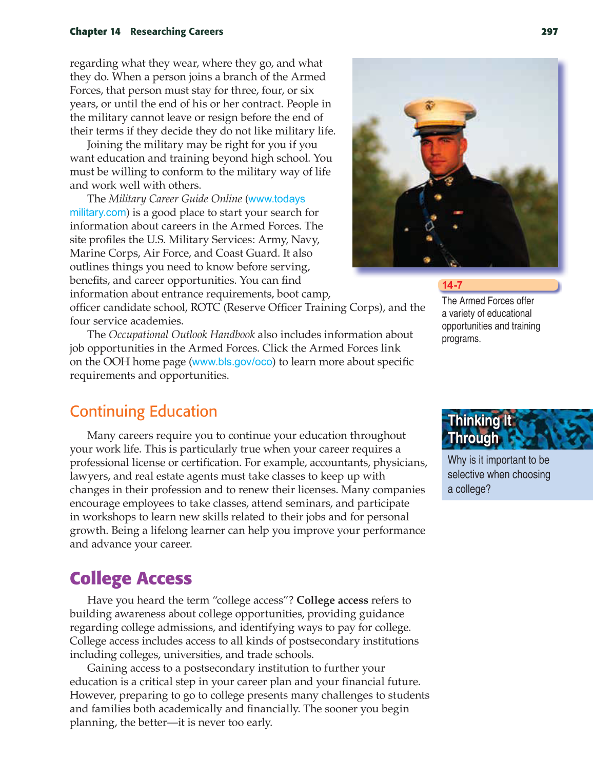 School to Career, 9th Edition page 297