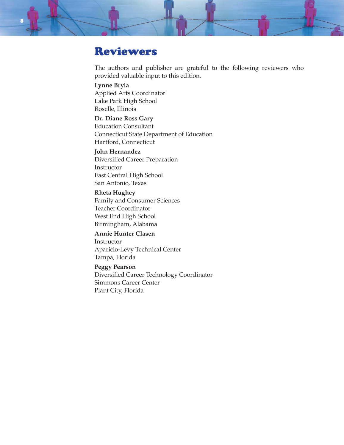 School to Career, 9th Edition page 8