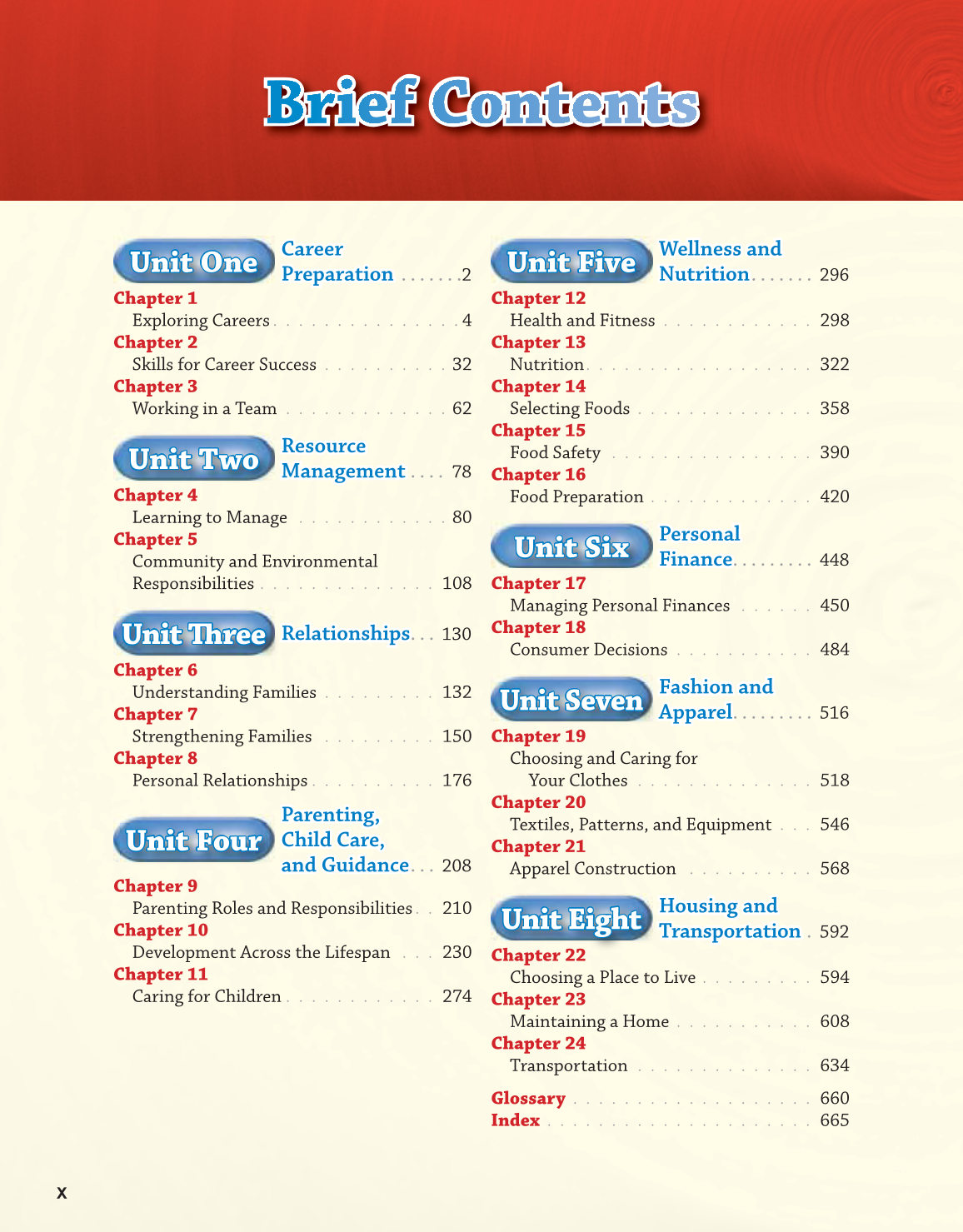 Succeeding in Life and Career, 10th Edition page X