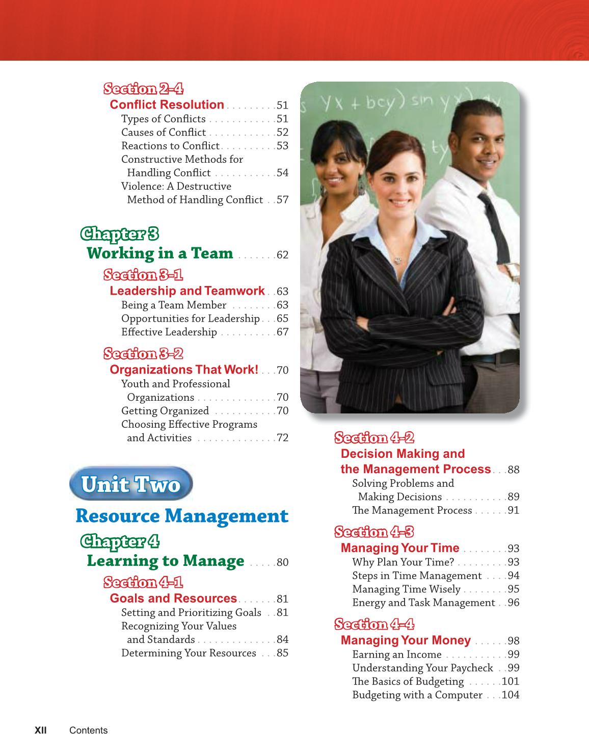 Succeeding in Life and Career, 10th Edition page XII