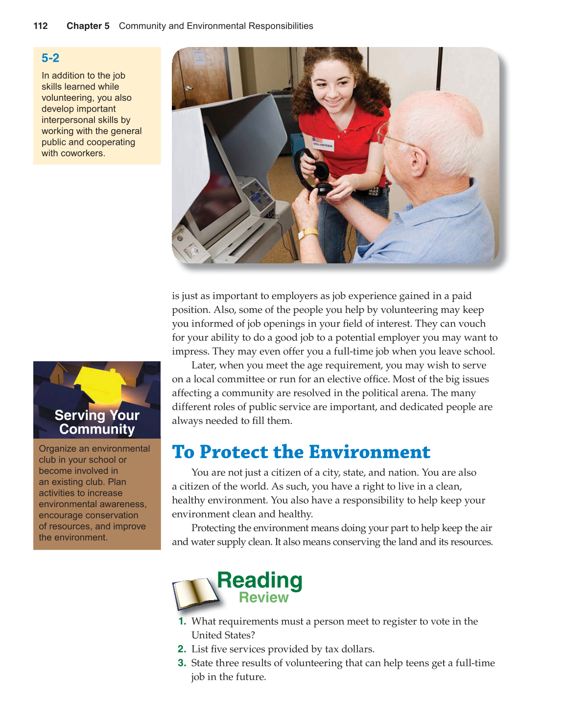 Succeeding in Life and Career, 10th Edition page 112
