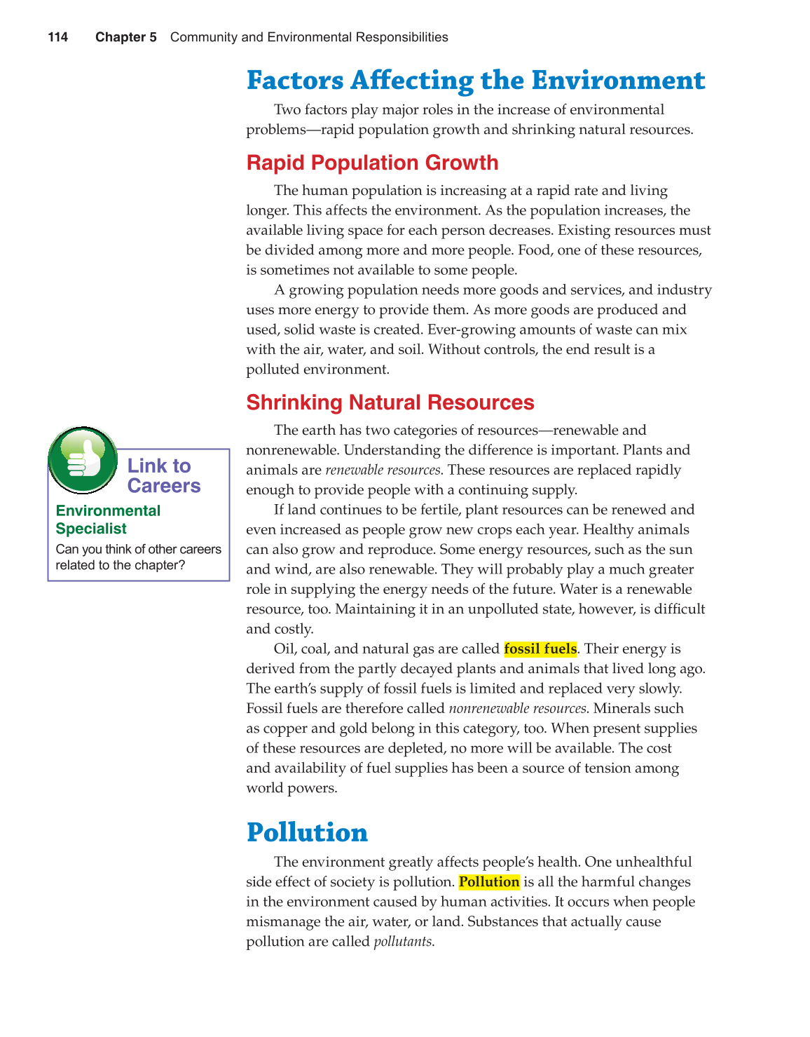 Succeeding in Life and Career, 10th Edition page 114