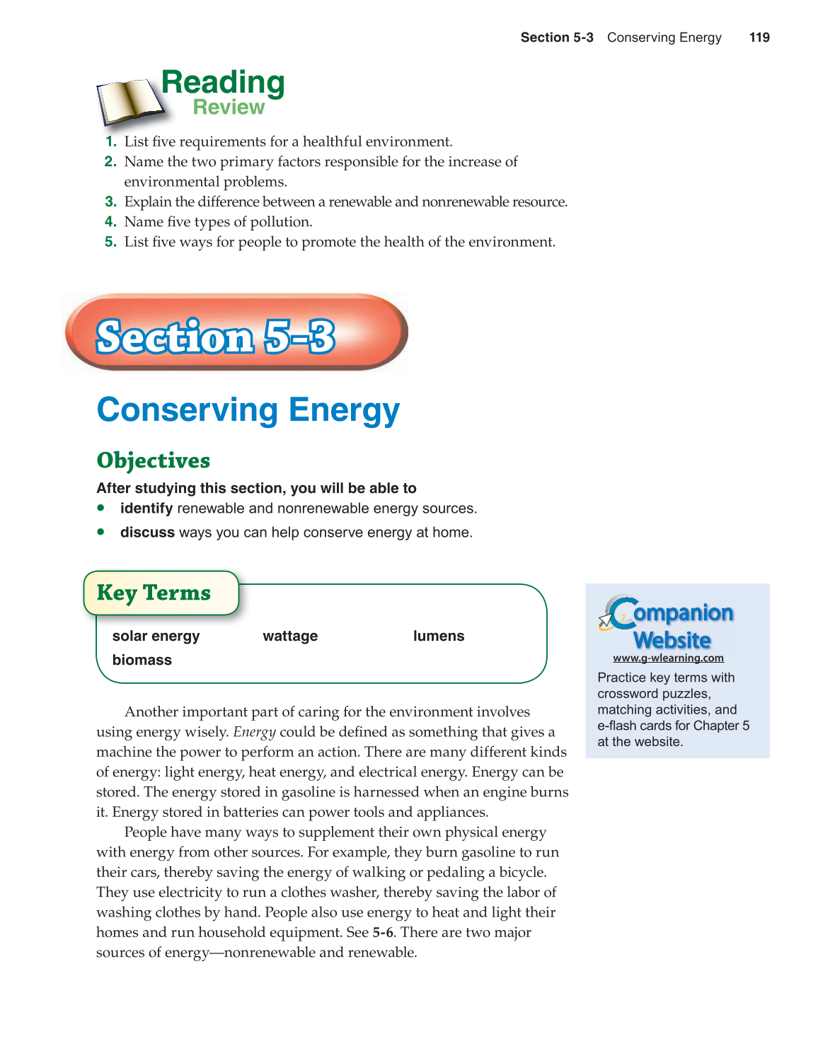 Succeeding in Life and Career, 10th Edition page 119