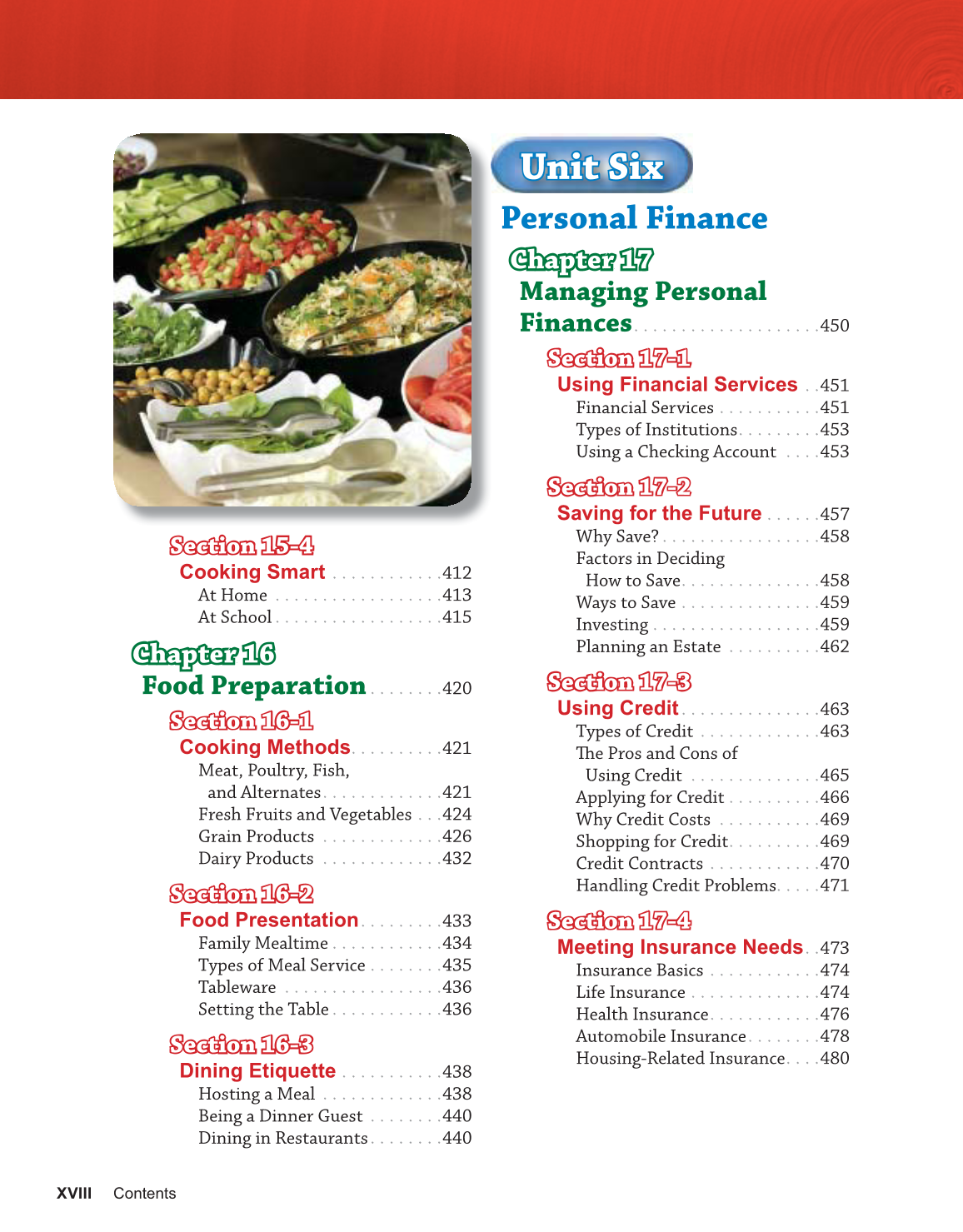 Succeeding in Life and Career, 10th Edition page XVIII