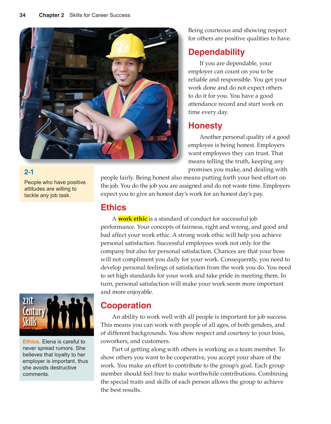 Succeeding in Life and Career, 10th Edition page 34