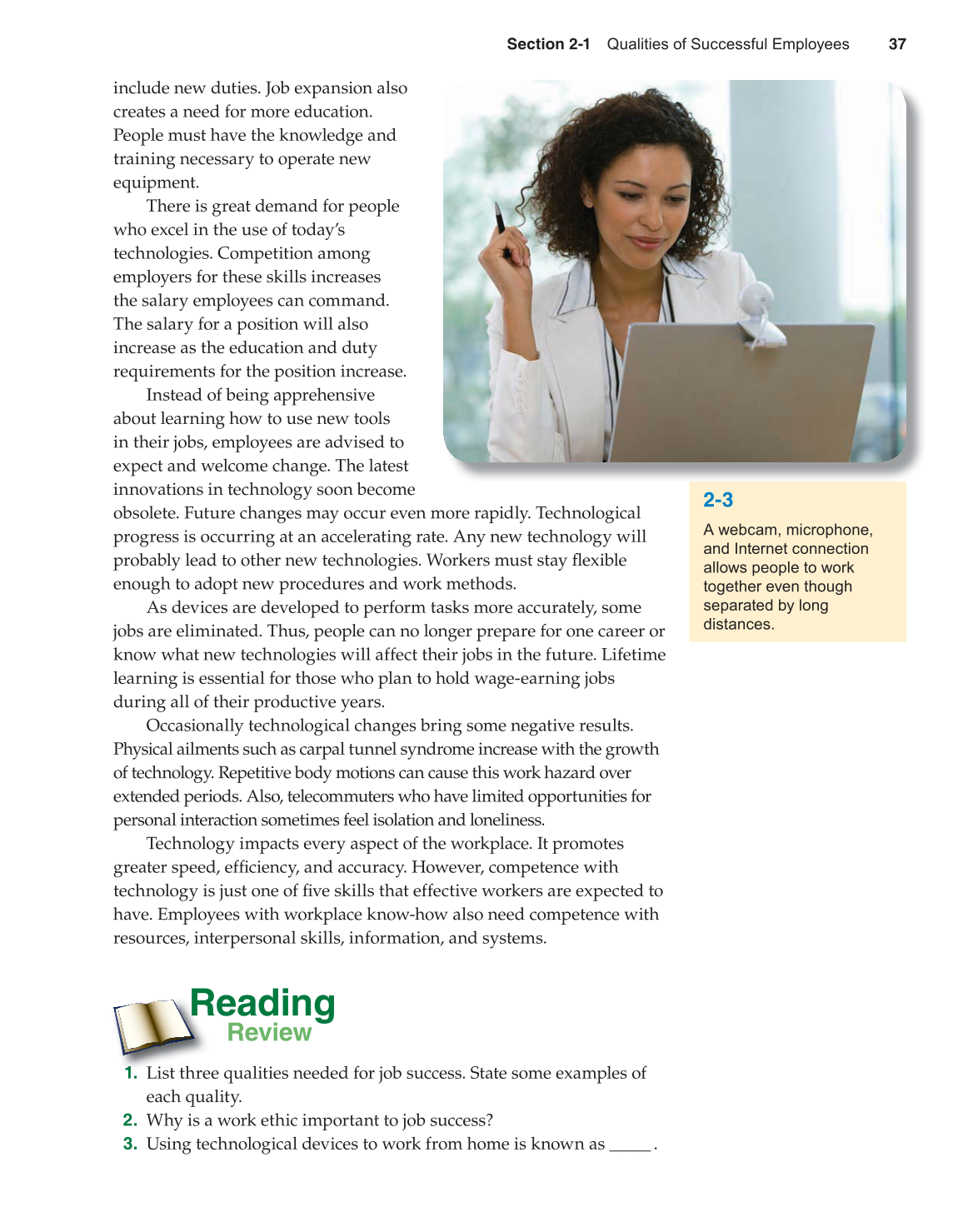 Succeeding in Life and Career, 10th Edition page 37