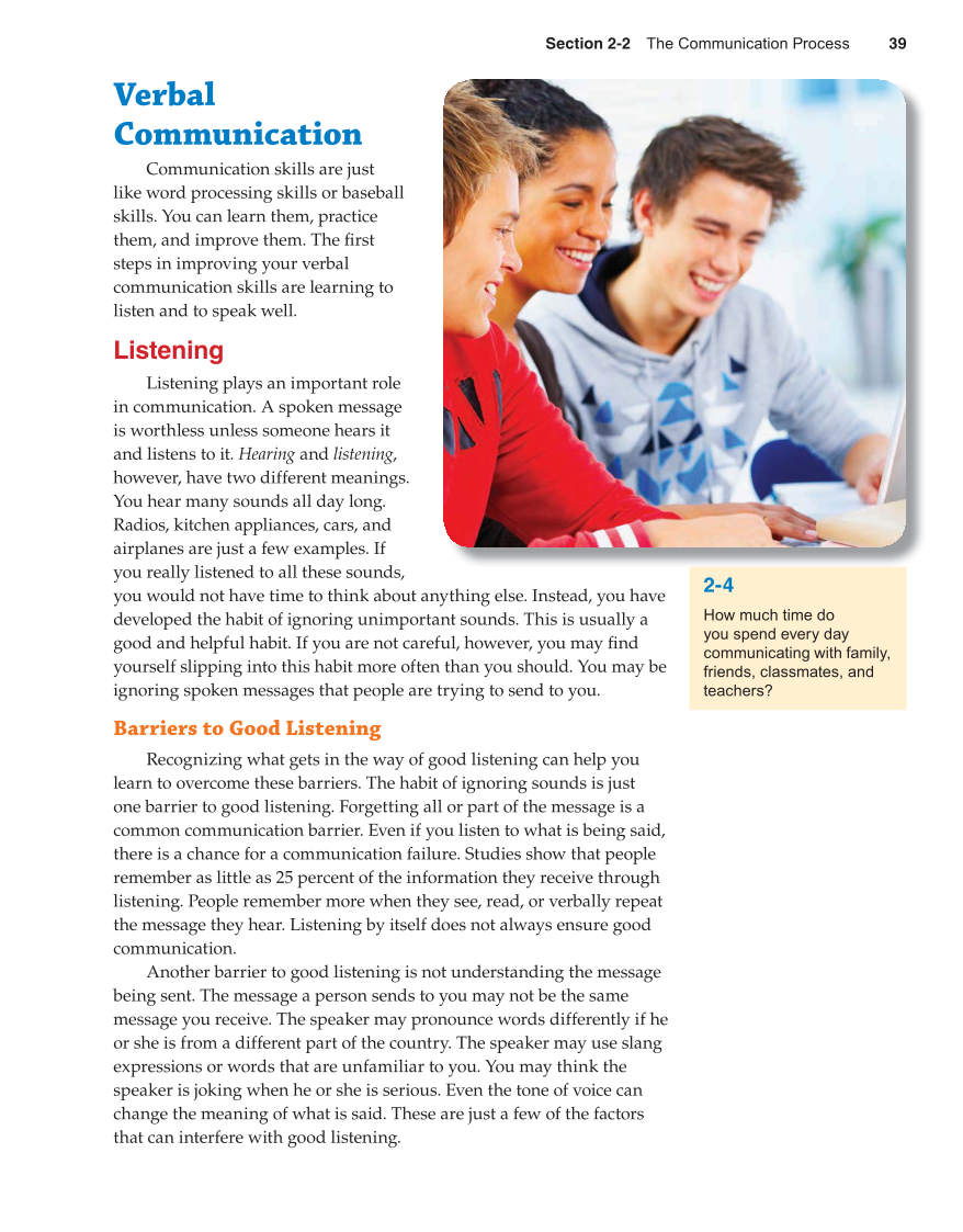 Succeeding in Life and Career, 10th Edition page 39