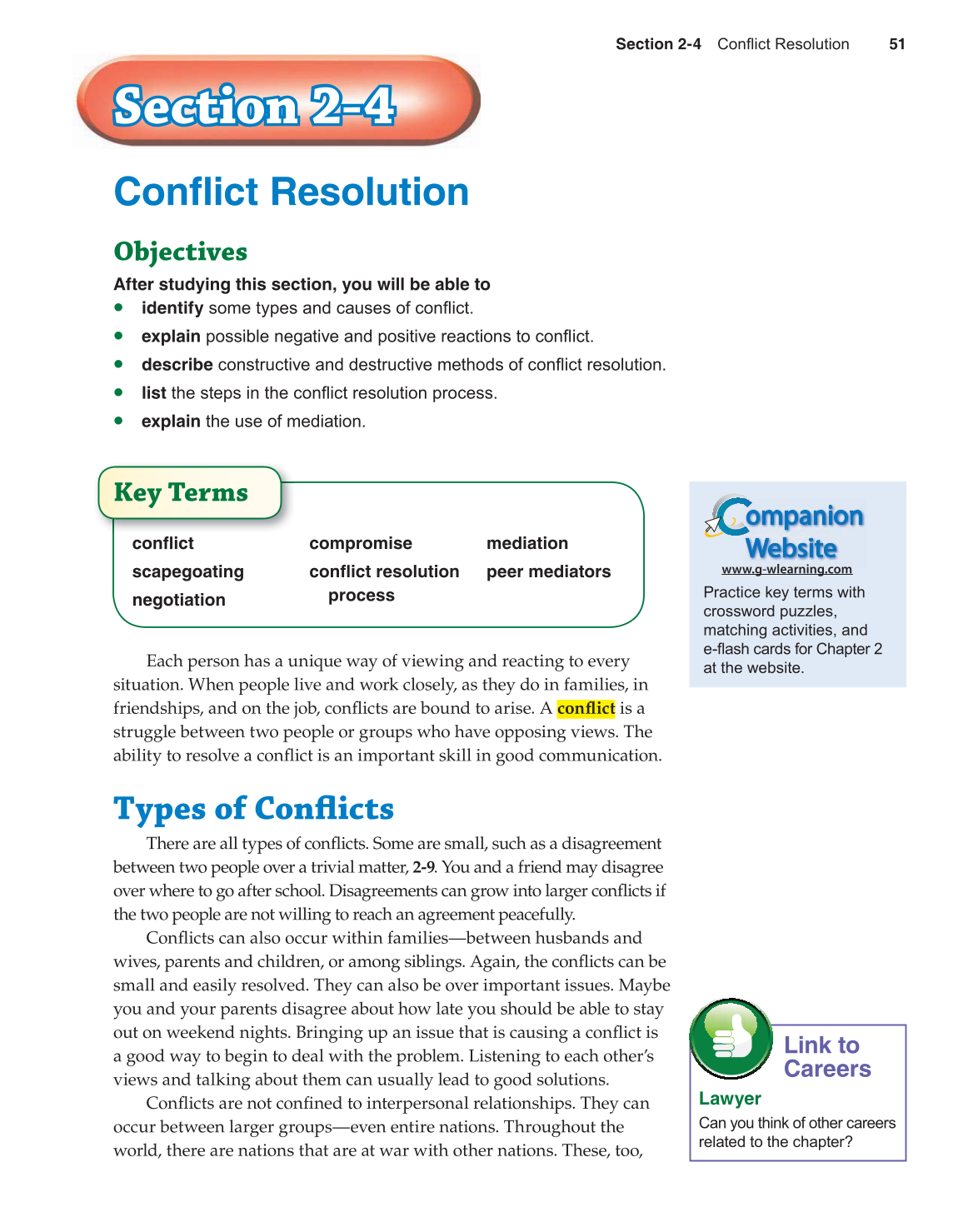 Succeeding in Life and Career, 10th Edition page 51