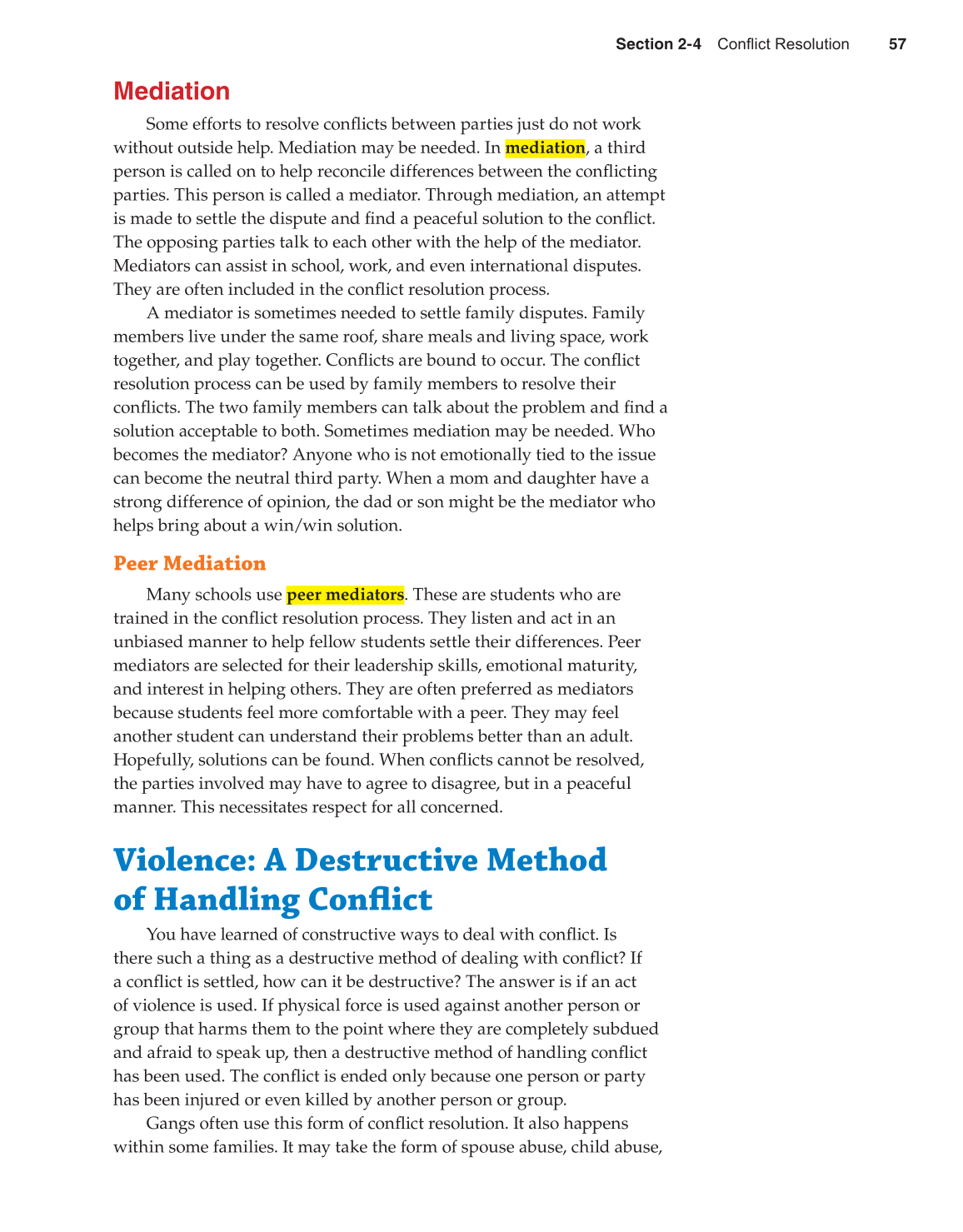 Succeeding in Life and Career, 10th Edition page 57