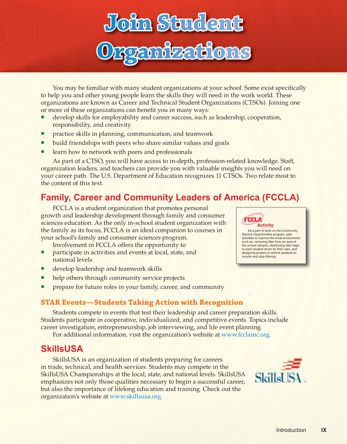 Succeeding in Life and Career, 10th Edition page IX