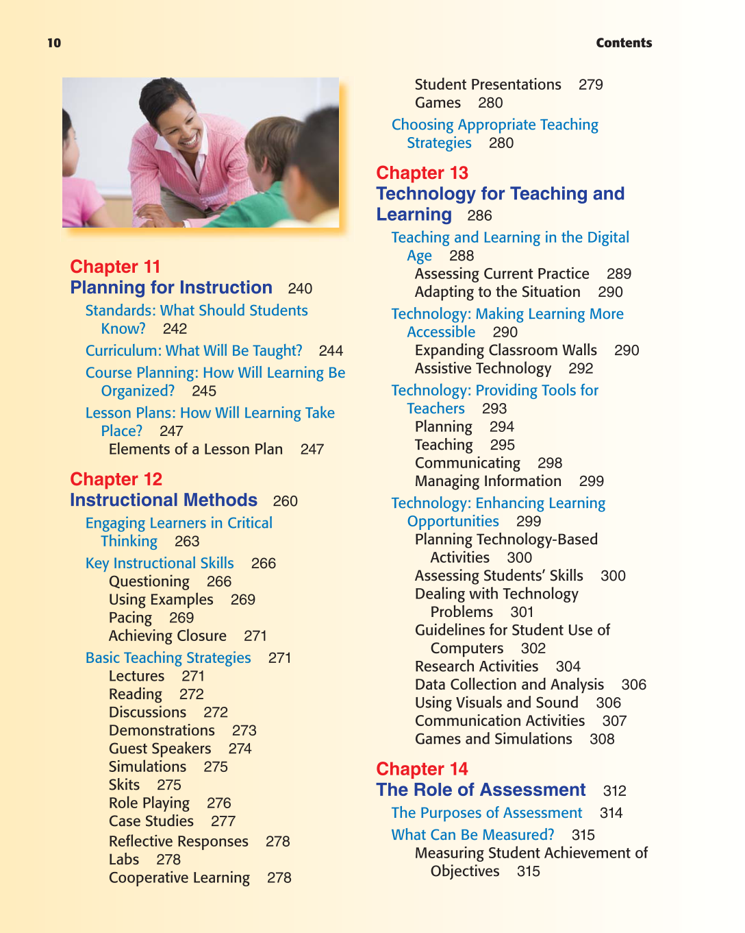 Teaching, 1st Edition page 10