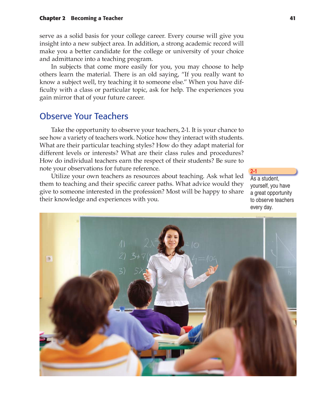 Teaching, 1st Edition page 41