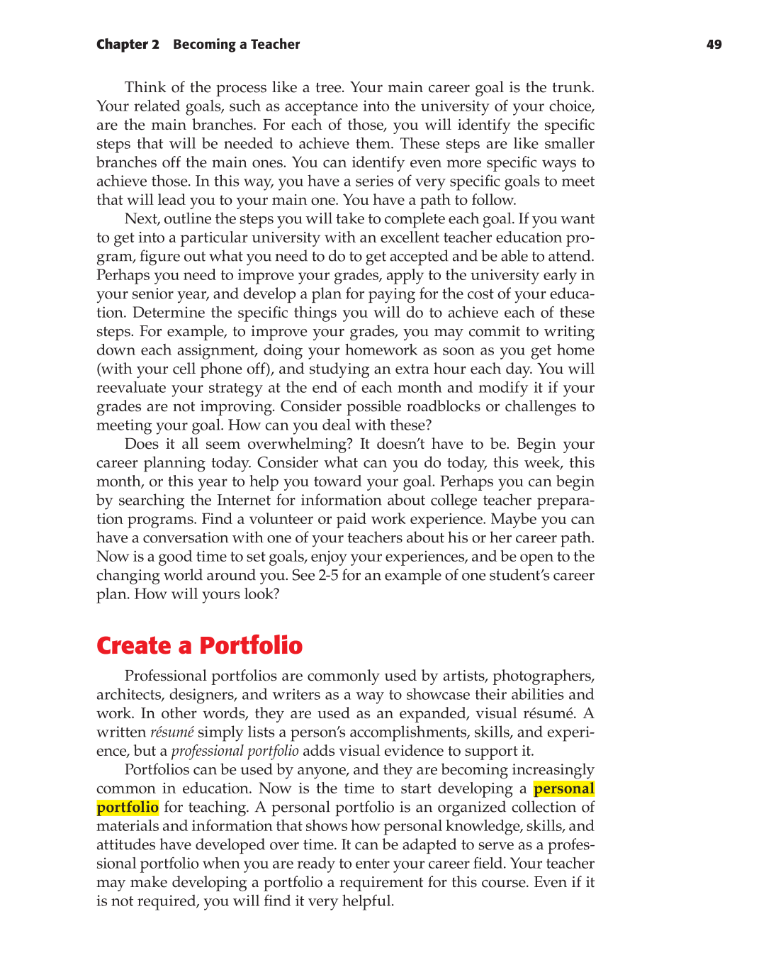 Teaching, 1st Edition page 49