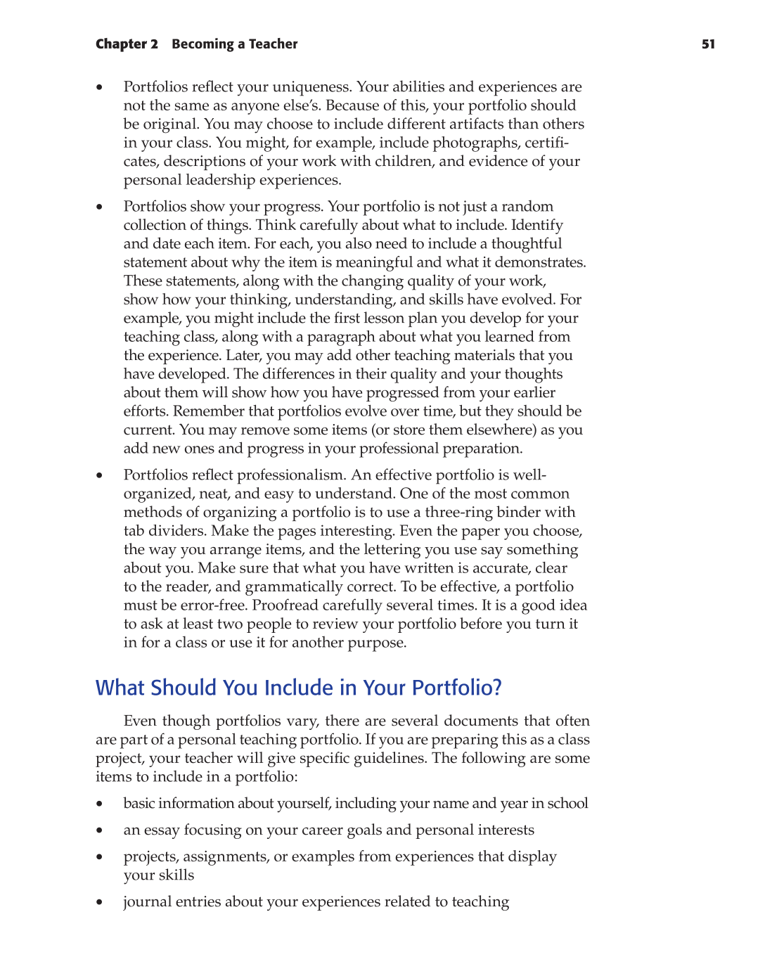 Teaching, 1st Edition page 51