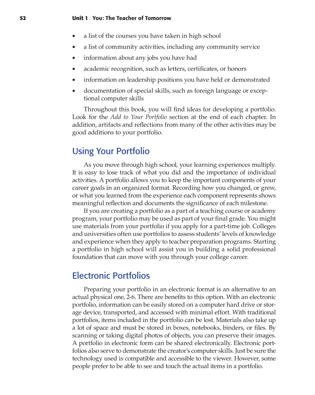 Teaching, 1st Edition page 52