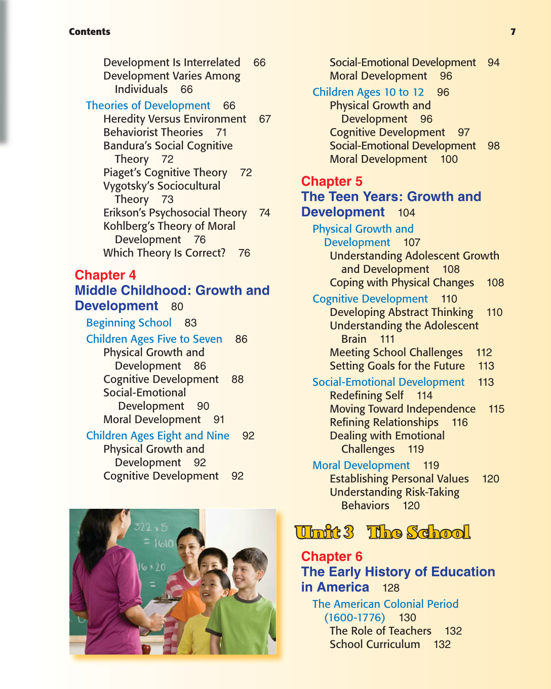 Teaching, 1st Edition page 7