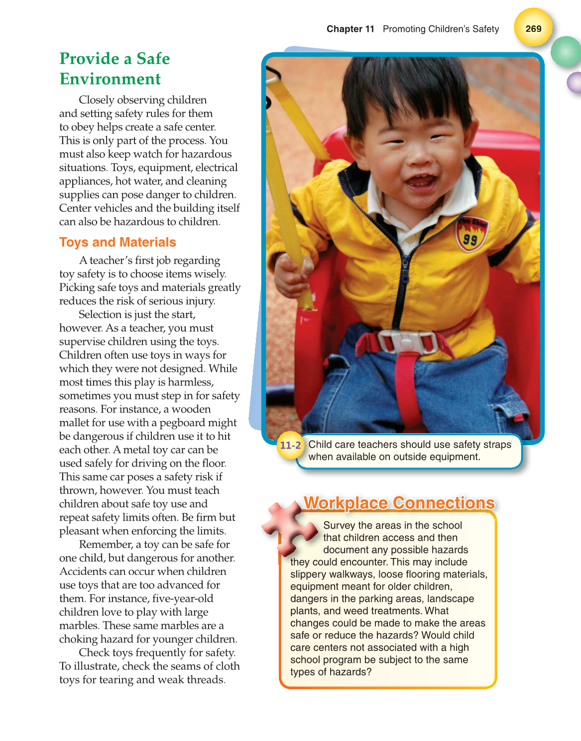 Working with Young Children, 7th Edition page 269