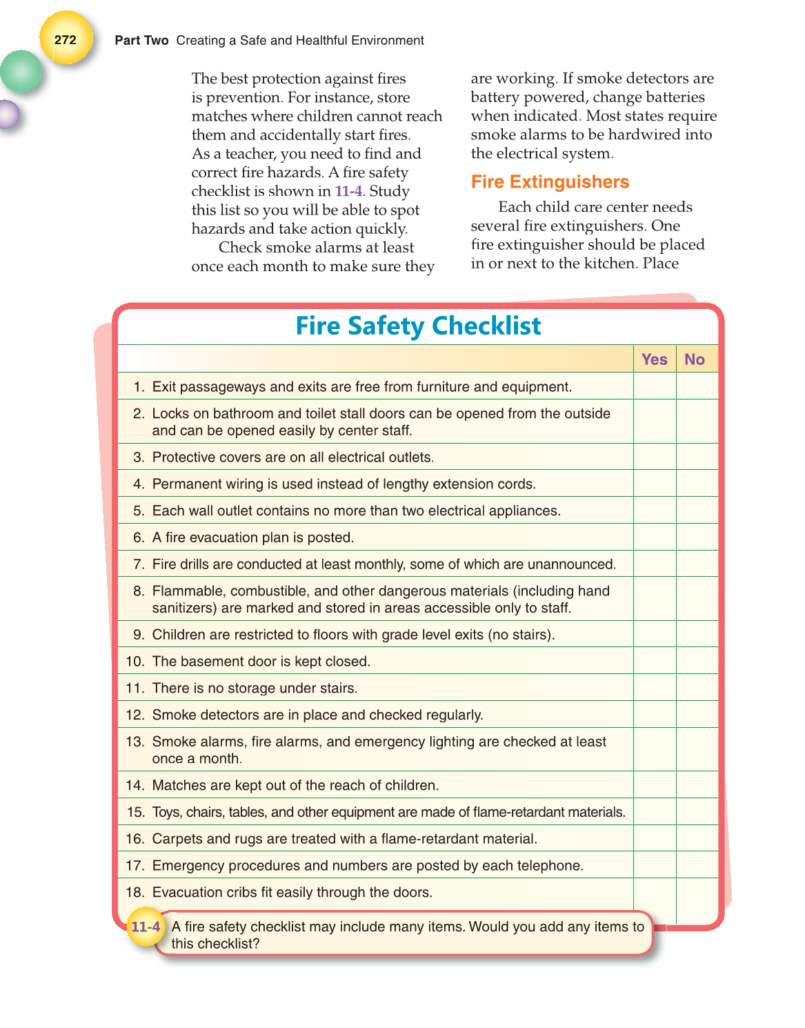 Working with Young Children, 7th Edition page 272