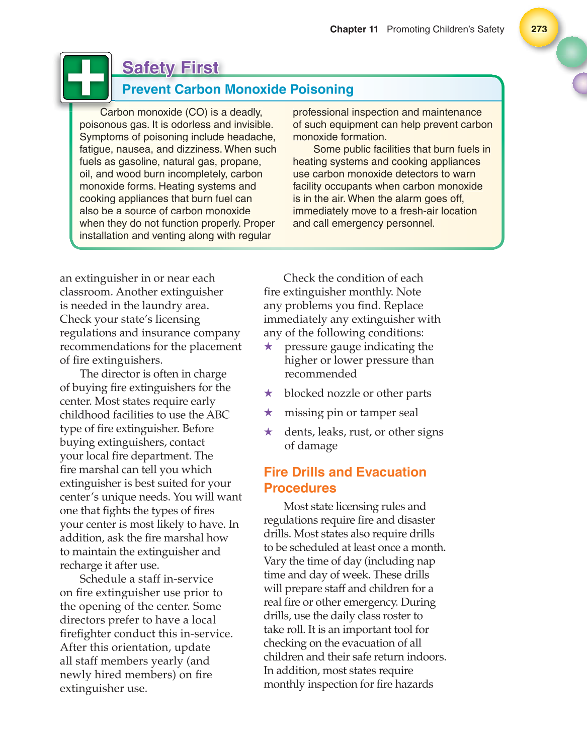 Working with Young Children, 7th Edition page 273