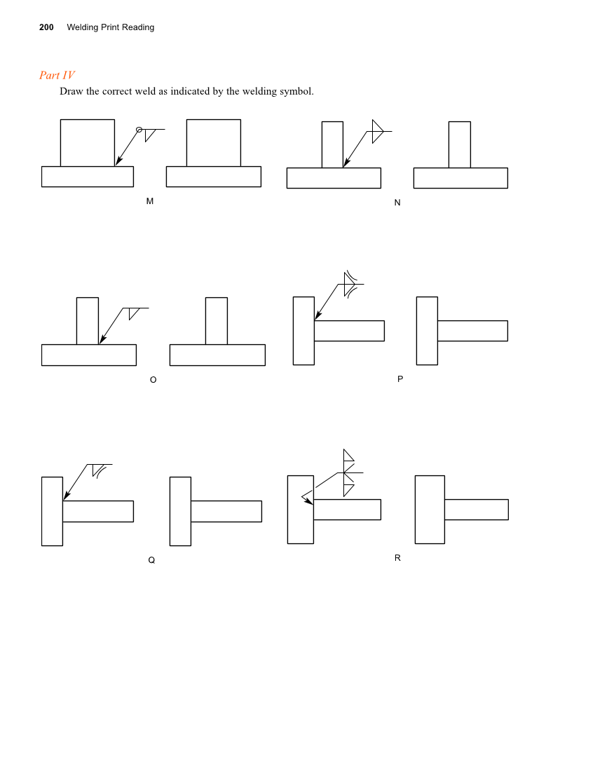 Welding Print Reading, 6th Edition page 200