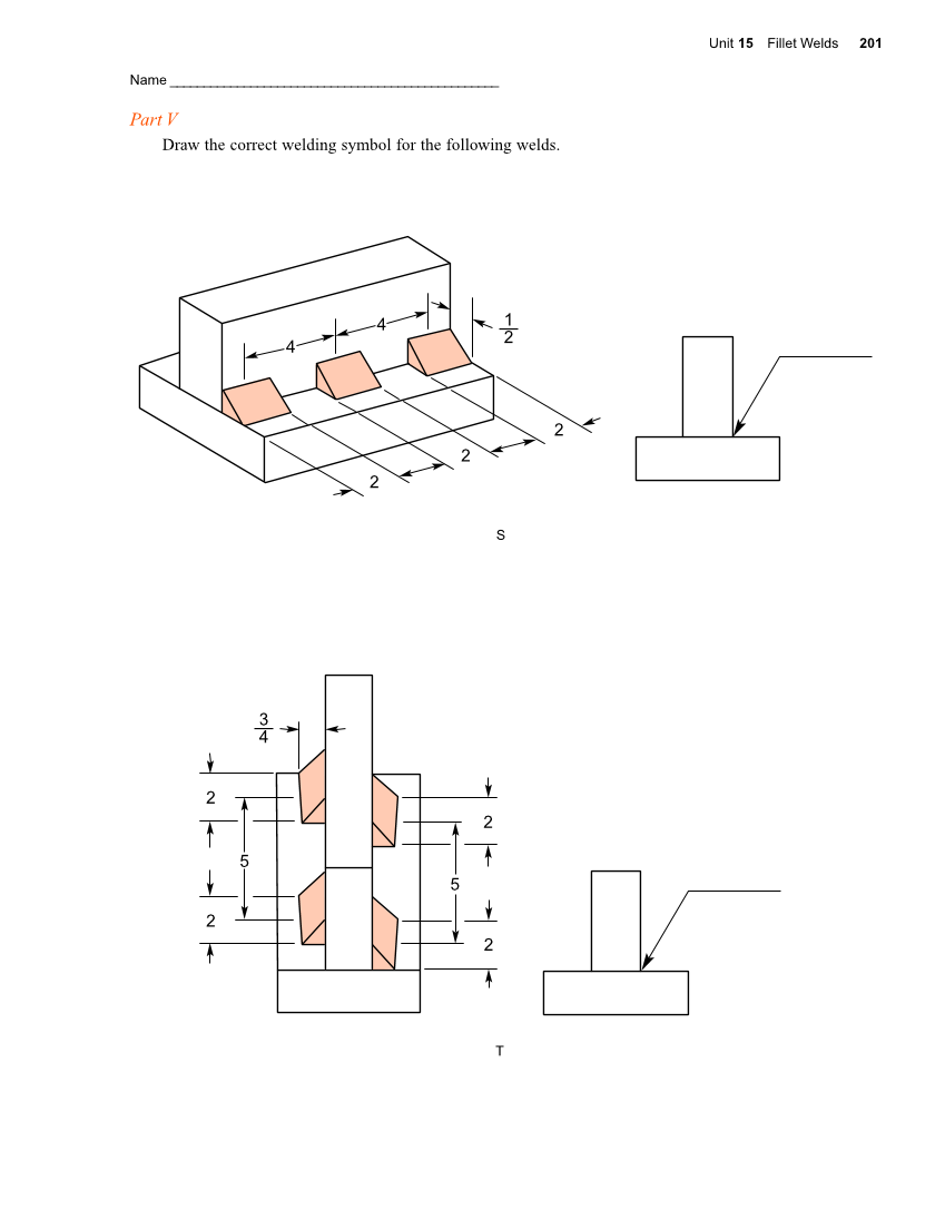 Welding Print Reading, 6th Edition page 201