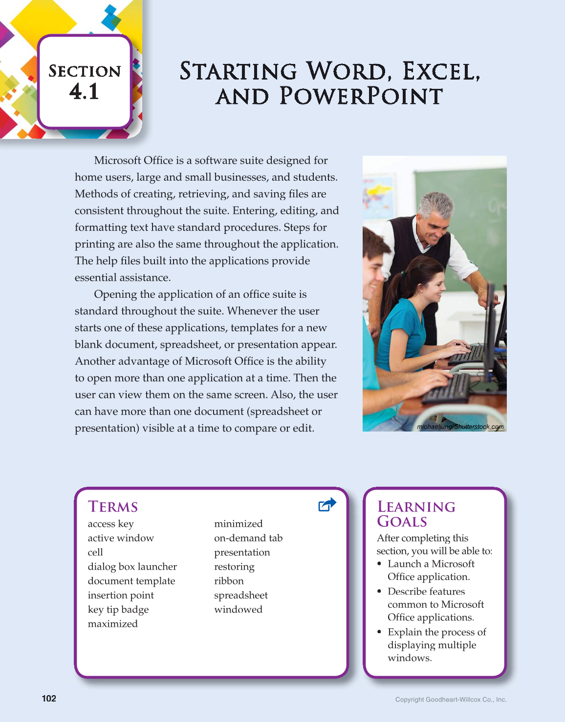 Introduction to Microsoft Office 2016, 1st Edition page 102