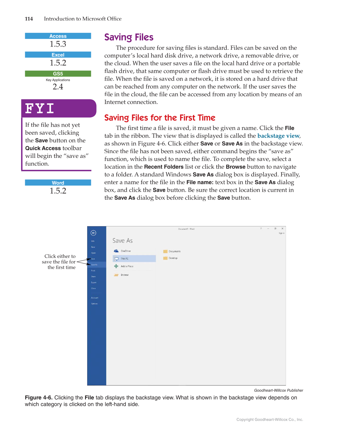 Introduction to Microsoft Office 2016, 1st Edition page 114