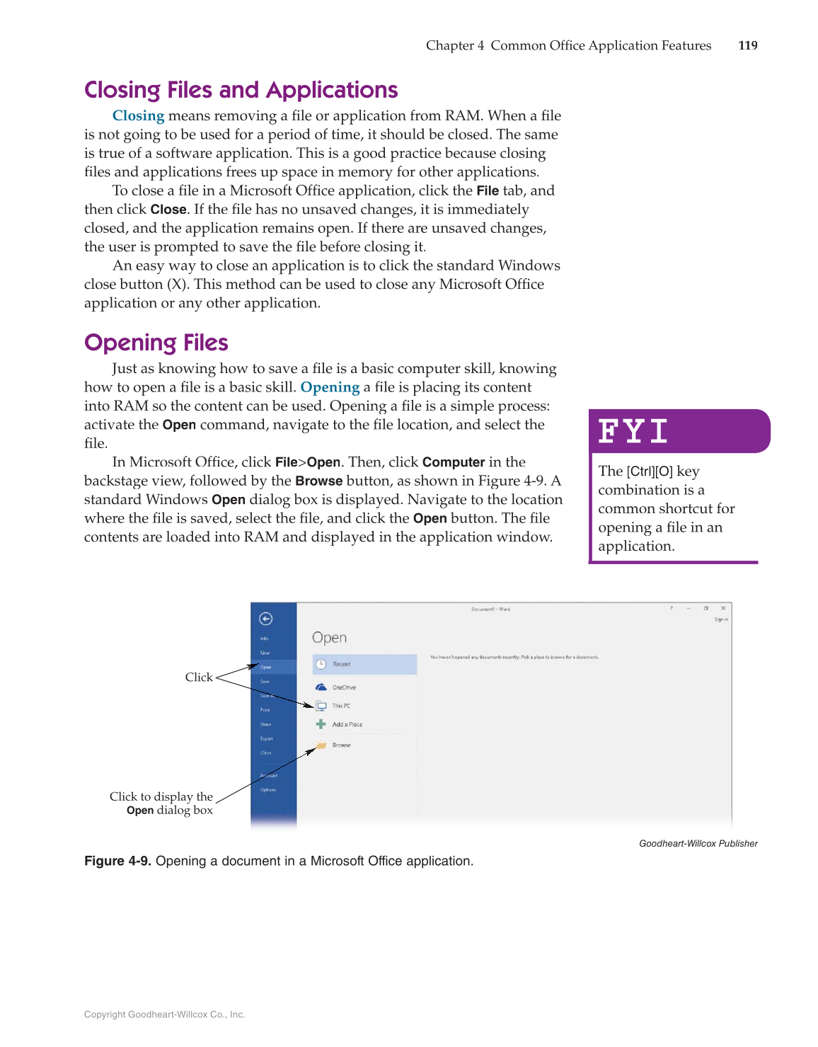 Introduction to Microsoft Office 2016, 1st Edition page 119
