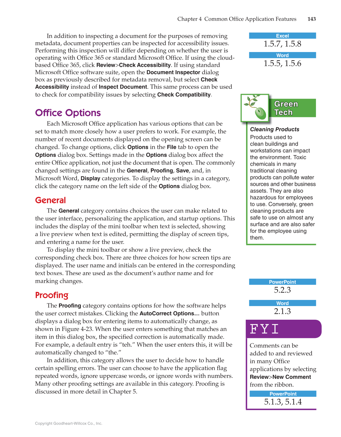 Introduction to Microsoft Office 2016, 1st Edition page 143