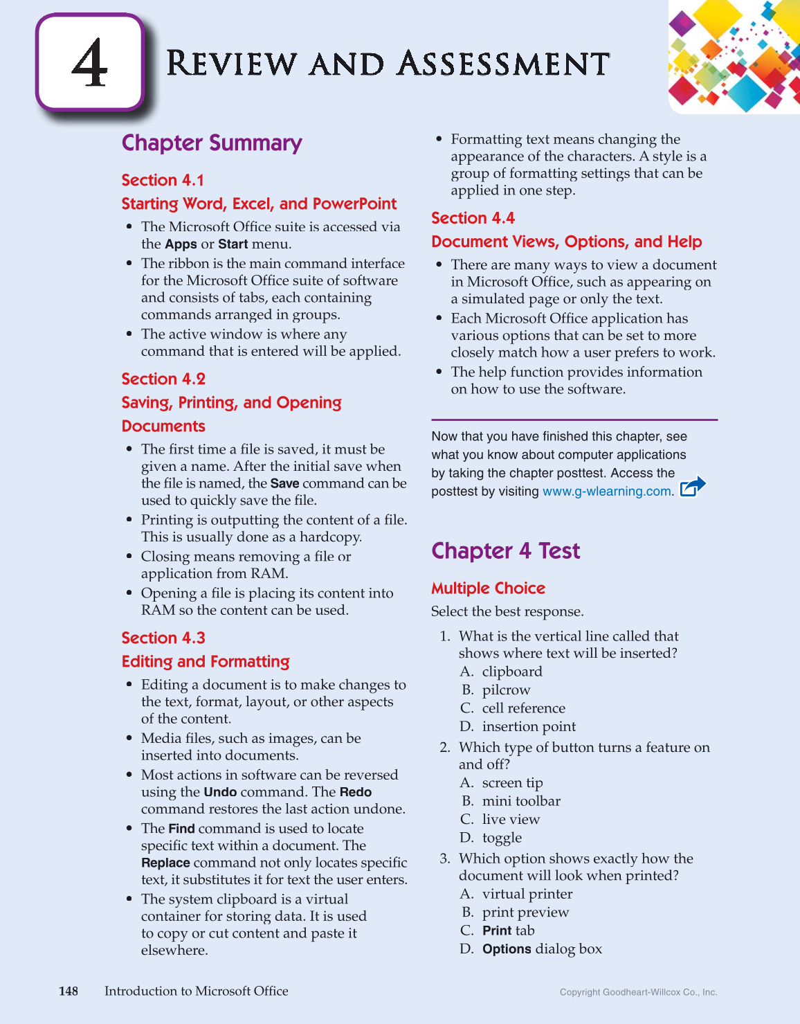 Introduction to Microsoft Office 2016, 1st Edition page 148