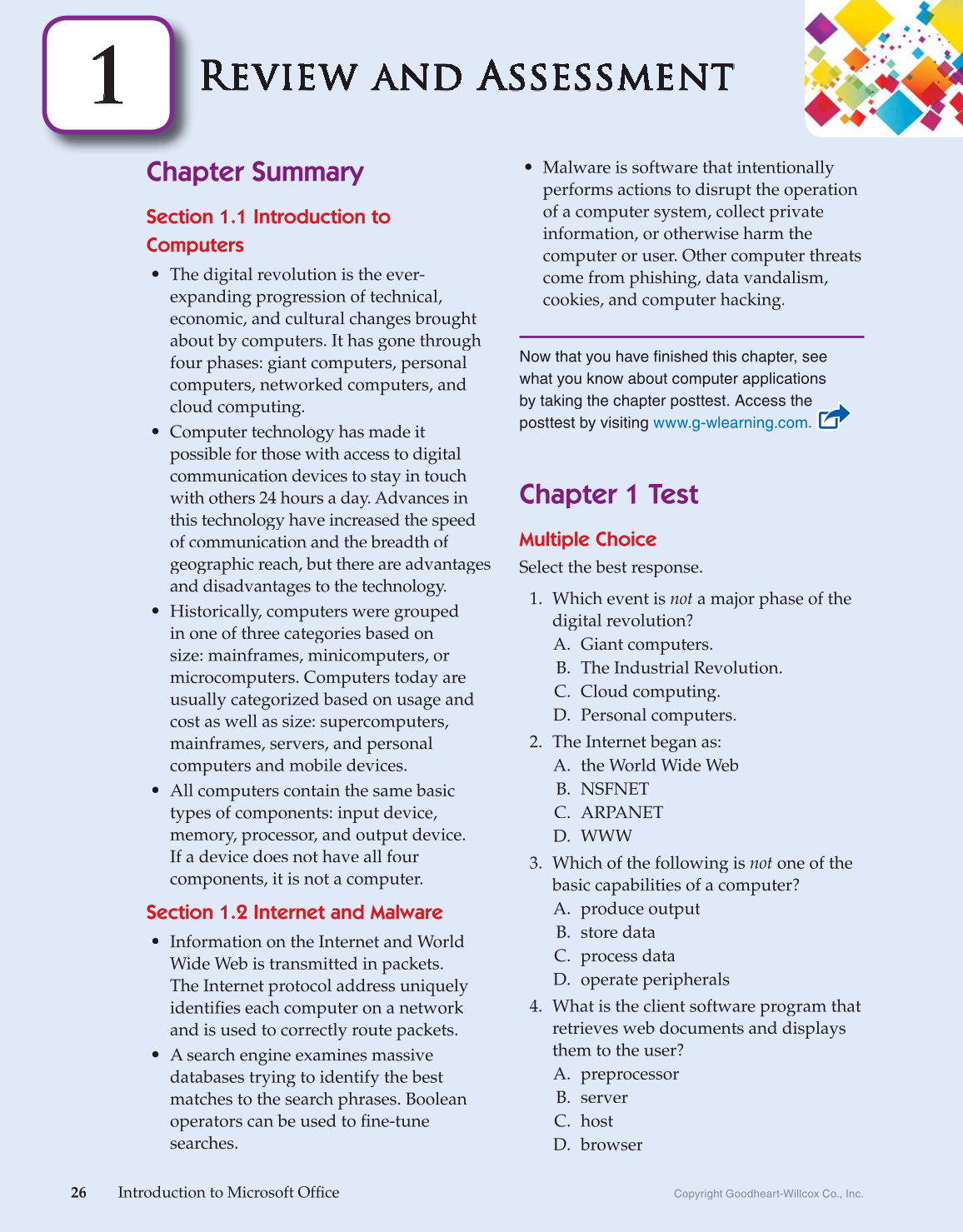 Introduction to Microsoft Office 2016, 1st Edition page 26