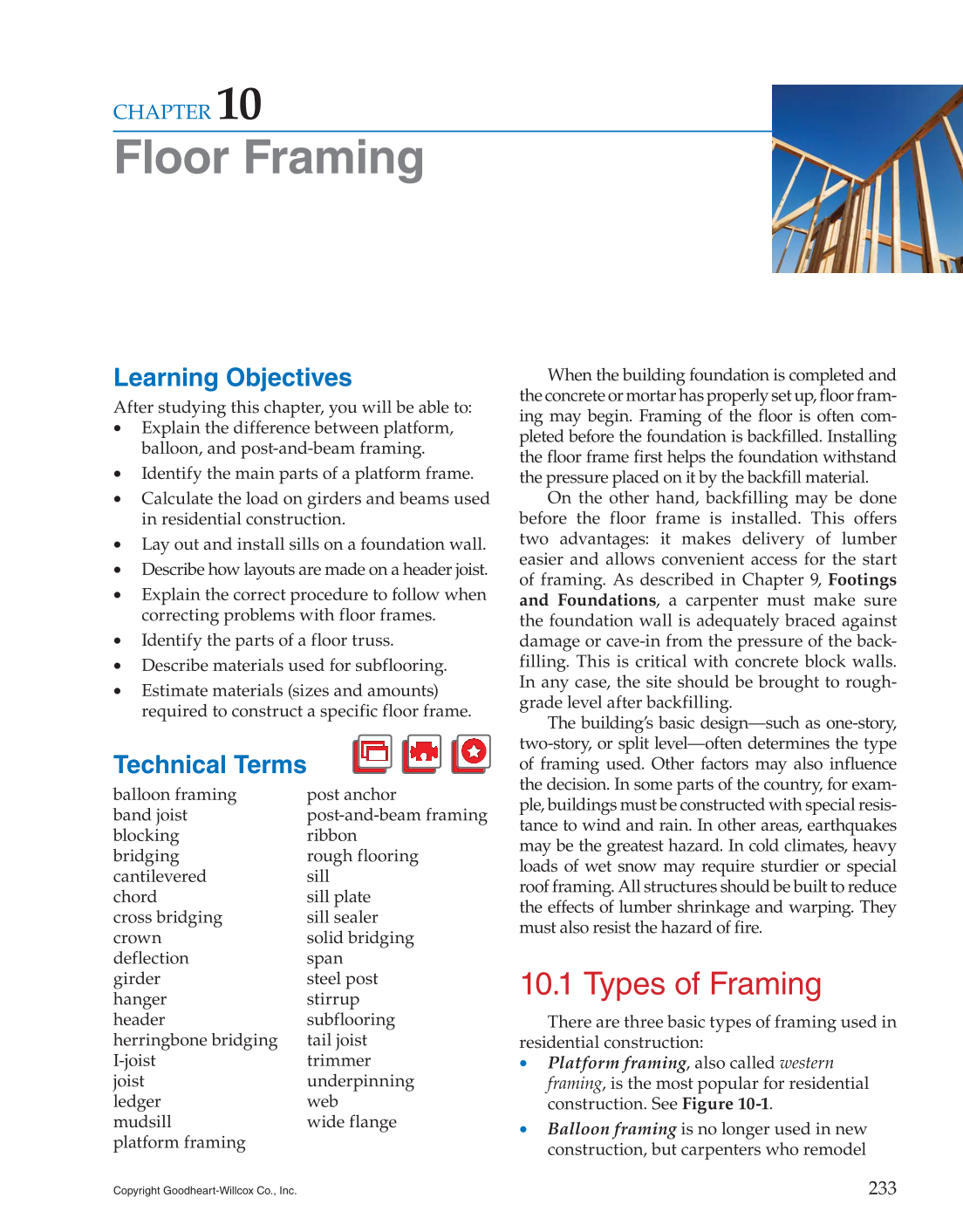 Modern Carpentry, 12th Edition page 233